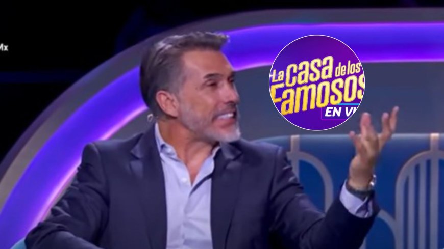 Sergio Mayer es sancionado tras su participación en La Casa de los Famosos